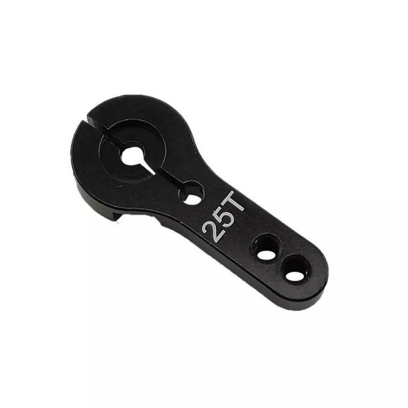 ALU CLAMPING SERVO HORN BLACK (25T - 24mm) - RC PARTS - RC15201-BLK ALU CLAMPING SERVO HORN BLACK (25T - 24mm) - RC PARTS - RC15201-BLK