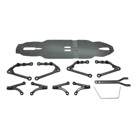 Xray X4'24 Alu vers Carbone conversion kit - C0020 - Xray