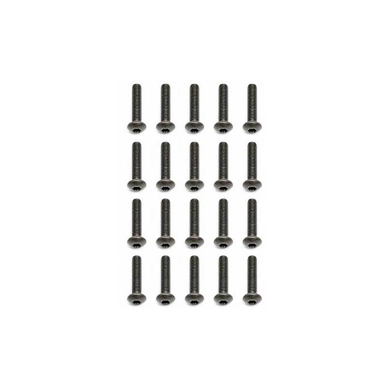 M3X14MM BHCS (10) - ASSOCIATED M3X14MM BHCS (10) - ASSOCIATED