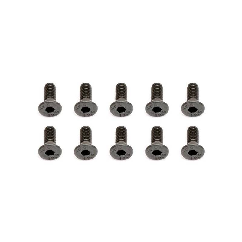 M3 X 8 FLAT HEAD HEX SCREW (10) - ASSOCIATED - 25201 M3 X 8 FLAT HEAD HEX SCREW (10) - ASSOCIATED - 25201