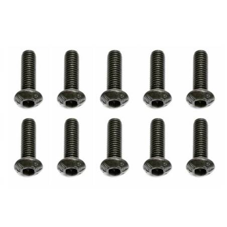M3 X 10 BUTTON HEAD HEX SCREW (10) - ASSOCIATED