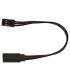 125mm SERVO EXTENSION WIRE BLACK (4.92IN) - REEDY