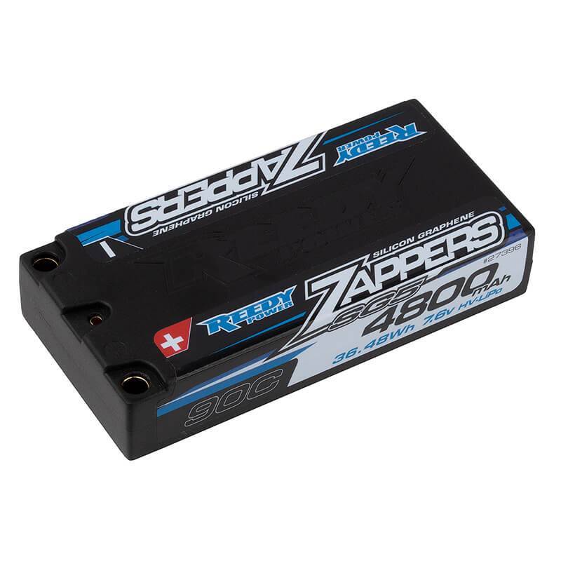 ZAPPERS 'SG5' 4800MAH 90C 7.6V LP SHORTY LIPO BATT - REEDY - 27396 ZAPPERS 'SG5' 4800MAH 90C 7.6V LP SHORTY LIPO BATT - REEDY - 27396