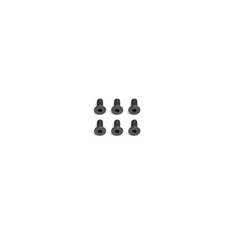 M2.5 X 0.45 X 6 FHC SCREW (10) - ASSOCIATED M2.5 X 0.45 X 6 FHC SCREW (10) - ASSOCIATED