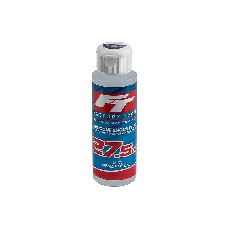 FT SILICONE SHOCK 27.5WT (313cSt) 4oz/118ml - ASSOCIATED FT SILICONE SHOCK 27.5WT (313cSt) 4oz/118ml - ASSOCIATED
