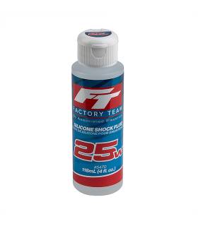 FT SILICONE SHOCK 25WT (275cSt) 4oz/118ml - ASSOCIATED - 5470