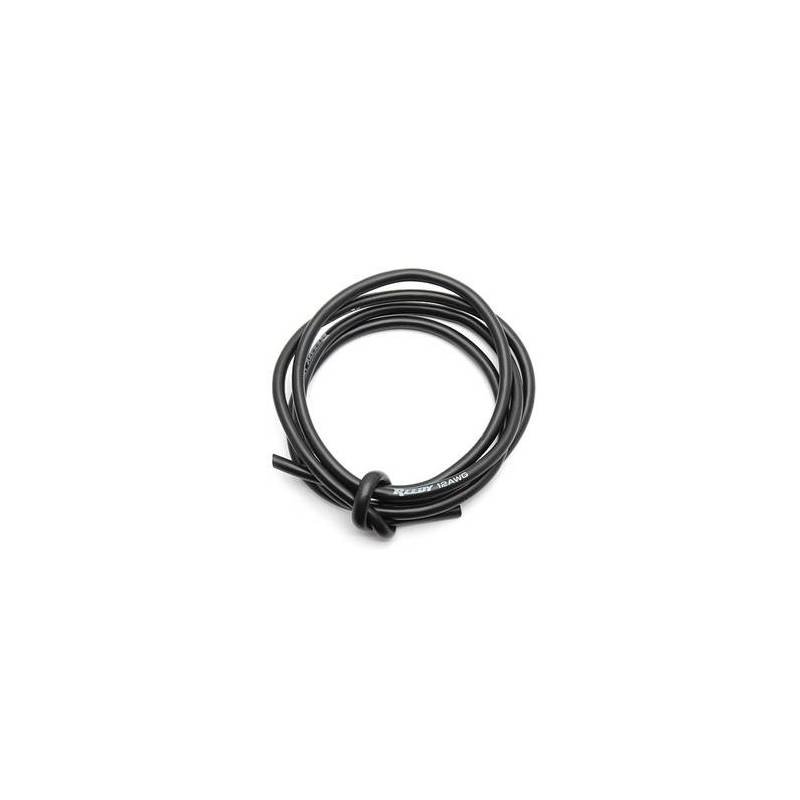 PRO SILICONE WIRE 12AWG BLACK (1m) - REEDY PRO SILICONE WIRE 12AWG BLACK (1m) - REEDY
