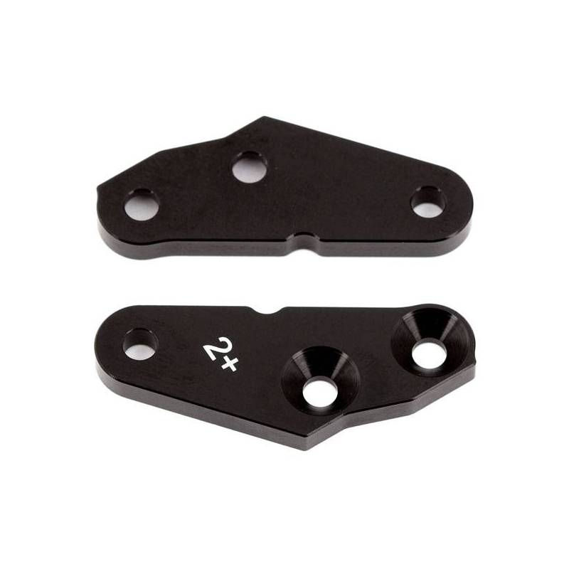 RC8B3/B4 FT STEERING BLOCK ARMS +2 DEGREE ALU - ASSOCIATED RC8B3/B4 FT STEERING BLOCK ARMS +2 DEGREE ALU - ASSOCIATED