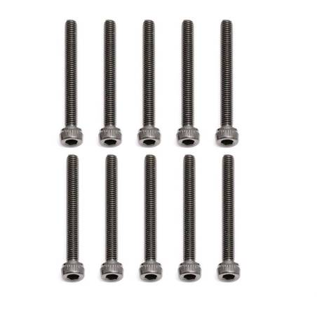 SHCS 3X28MM SCREWS (10) - ASSOCIATED - 89227