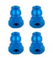 SHOCK BUSHINGS 10 MM BLUE ALUMINUM - ASSOCIATED