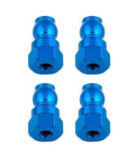 SHOCK BUSHINGS 12 MM BLUE ALUMINUM - ASSOCIATED - 91816