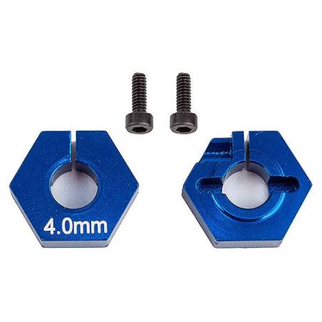 B6.2 CLAMPING WHEEL HEX (4.0MM) - ASSOCIATED
