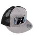 2022 TRUCKER HAT FLAT BILL SILVER/BLACK - REEDY - 97078