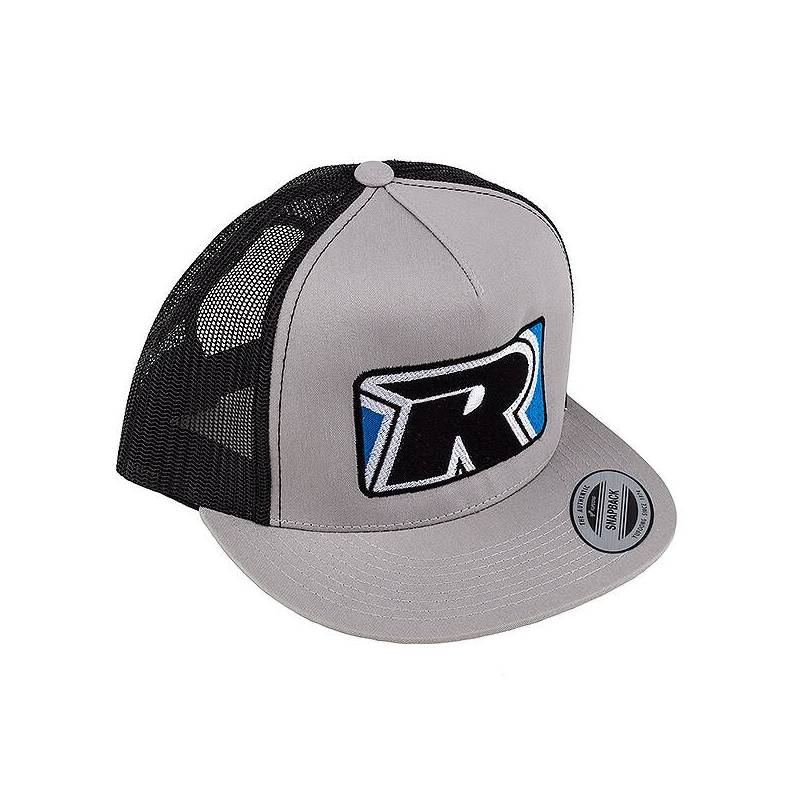 2022 TRUCKER HAT FLAT BILL SILVER/BLACK - REEDY - 97078 2022 TRUCKER HAT FLAT BILL SILVER/BLACK - REEDY - 97078