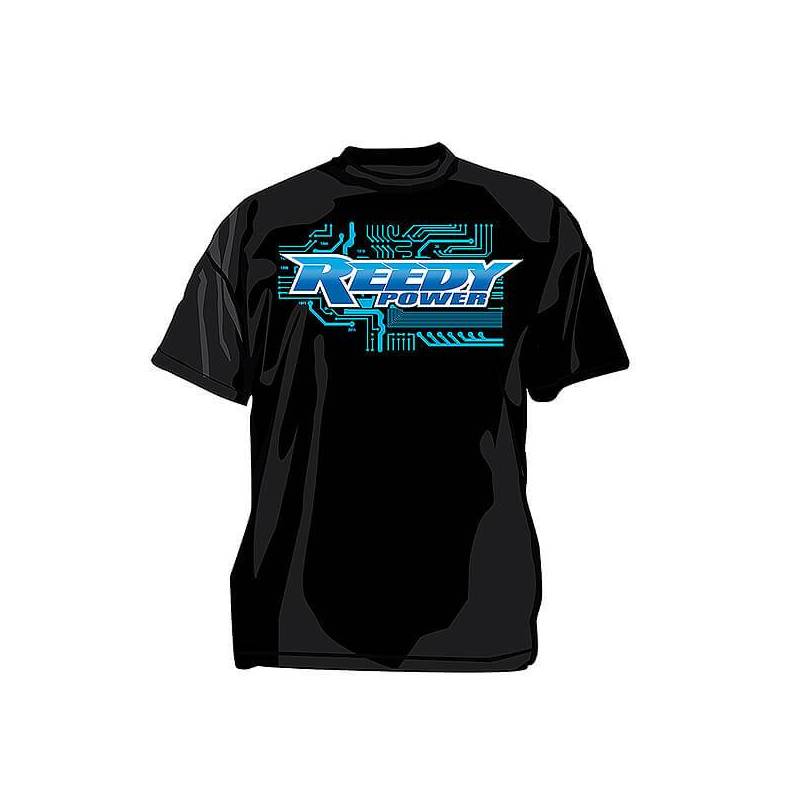CIRCUIT 2 T-SHIRT BLACK LARGE - REEDY CIRCUIT 2 T-SHIRT BLACK LARGE - REEDY