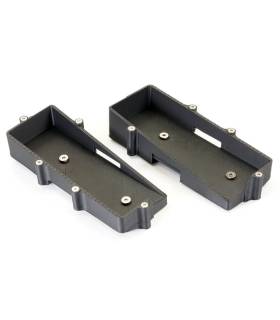 RC8B4e L/R BATTERY TRAY STICK PACKS (3D PRINTED) - CENTRO - C0216