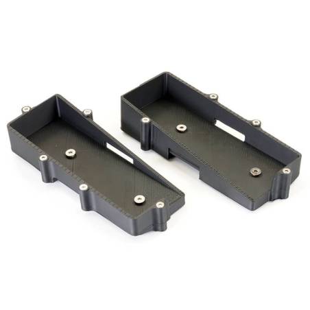 RC8B4e L/R BATTERY TRAY STICK PACKS (3D PRINTED) - CENTRO
