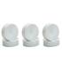 BUGGY FRONT 1/10 2WD SLIM WHEEL WHITE - 3 PAIRS - CENTRO - C0260W