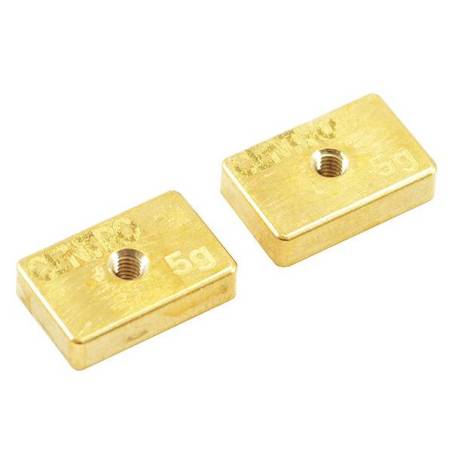 PRECISION BRASS 5G BALANCING WEIGHTS (PR) - CENTRO