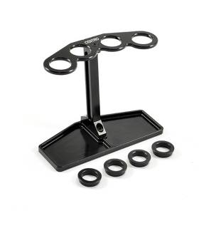 ALUMINIUM 1:8 & 1:10 SHOCK STAND & PARTS TRAY - CENTRO