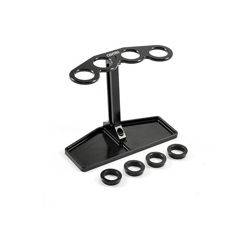 ALUMINIUM 1:8 & 1:10 SHOCK STAND & PARTS TRAY - CENTRO - C0515 ALUMINIUM 1:8 & 1:10 SHOCK STAND & PARTS TRAY - CENTRO - C0515