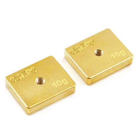 PRECISION BRASS 10G BALANCING WEIGHTS (PR) - CENTRO - C0511