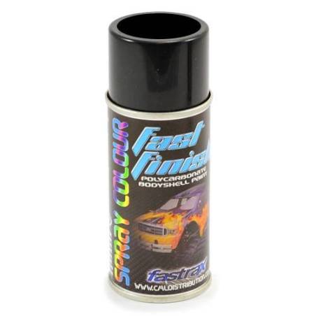 FAST FINISH JET BLACK SPRAY - FASTRAX