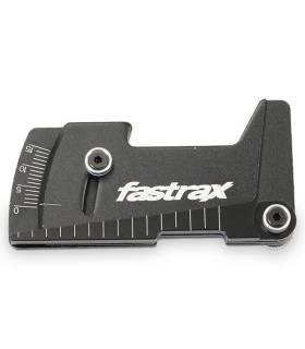 ALUMINIUM RIDE HEIGHT AND CAMBER GAUGE BLACK - FASTRAX - FAST409BK