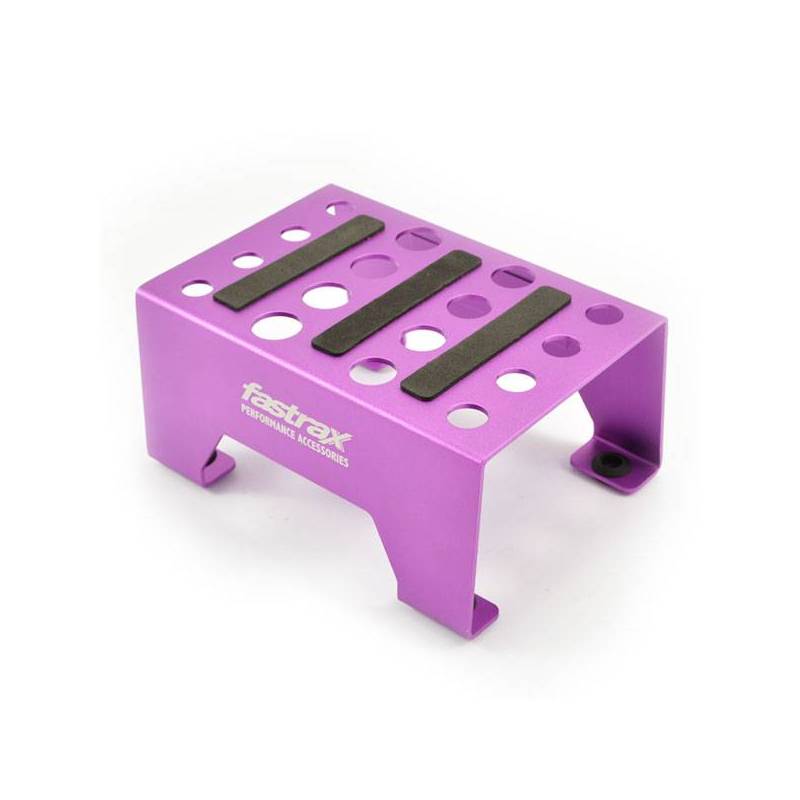FASTRAX UNIVERSAL ALUMINIUM CAR STAND PURPLE - FASTRAX FASTRAX UNIVERSAL ALUMINIUM CAR STAND PURPLE - FASTRAX