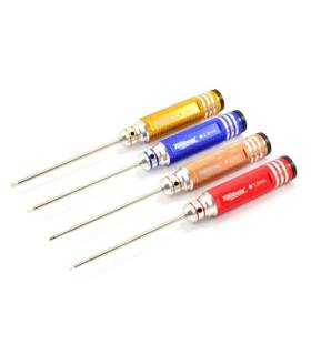 HEX DRIVER SET 4 sizes (1.5/2.0/2.5/3.0mm) - FASTRAX - FAST617