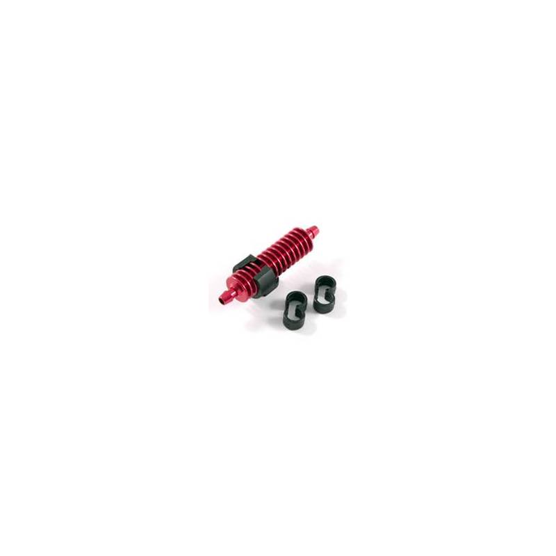FASTRAX 1/8TH EXHAUST GAS COOLER RED w/MOUNTS - FASTRAX FASTRAX 1/8TH EXHAUST GAS COOLER RED w/MOUNTS - FASTRAX