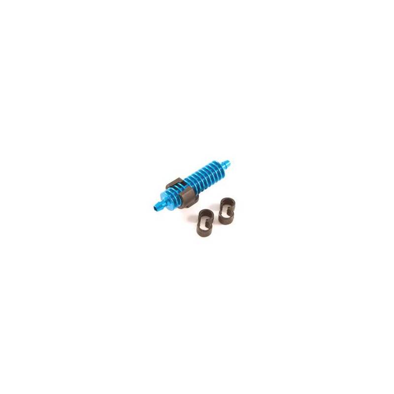 FASTRAX 1/8TH EXHAUST GAS COOLER BLUE w/MOUNTS - FASTRAX - FAST897B FASTRAX 1/8TH EXHAUST GAS COOLER BLUE w/MOUNTS - FASTRAX - FAST897B
