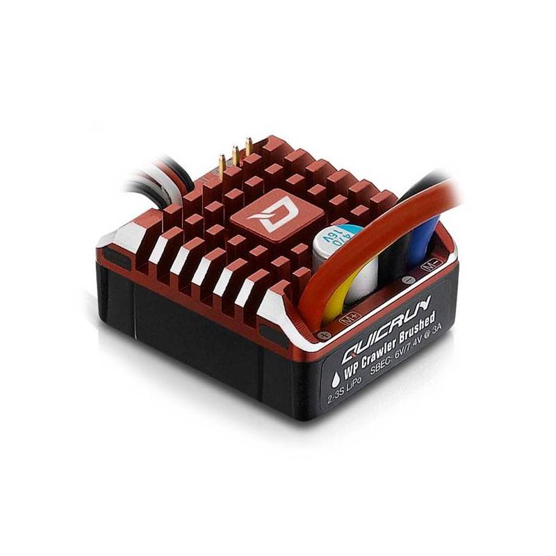 HOBBYWING CRAWLER QUICRUN WP 80A - BLACK - HW30112750 - HOBBYW HOBBYWING CRAWLER QUICRUN WP 80A - BLACK - HW30112750 - HOBBYW
