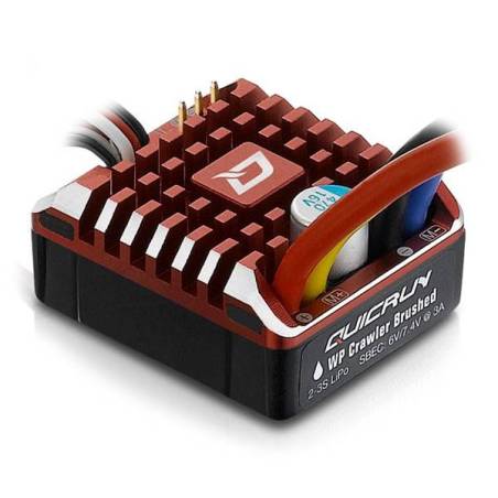 HOBBYWING CRAWLER QUICRUN WP 80A - BLACK - HW30112750 - HOBBYW