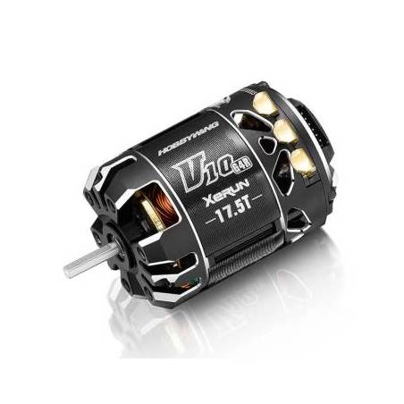 XERUN V10 17.5T G4R BLACK MOTOR - HOBBYWING