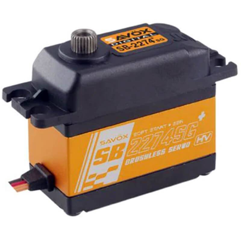 HV DIGITAL BRUSHLESS SERVO SB2274SG+ - SAVOX - SB2274SG+ HV DIGITAL BRUSHLESS SERVO SB2274SG+ - SAVOX - SB2274SG+