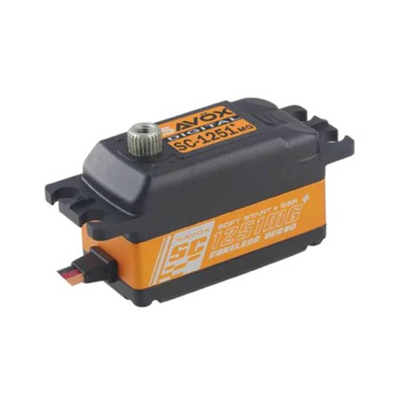DIGITAL LOW PROFILE SERVOSC1251MG+ - SAVOX - SC1251MG+ DIGITAL LOW PROFILE SERVOSC1251MG+ - SAVOX - SC1251MG+