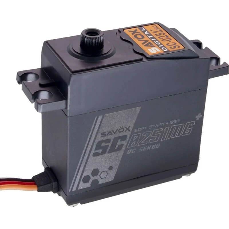 STD SIZE DIGITAL SERVO SC0251MG+ - SAVOX STD SIZE DIGITAL SERVO SC0251MG+ - SAVOX