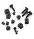 RUBBER SPACER SET FOR STD SERVOS INSTALLED IN CARS. - SAVOX - SP03