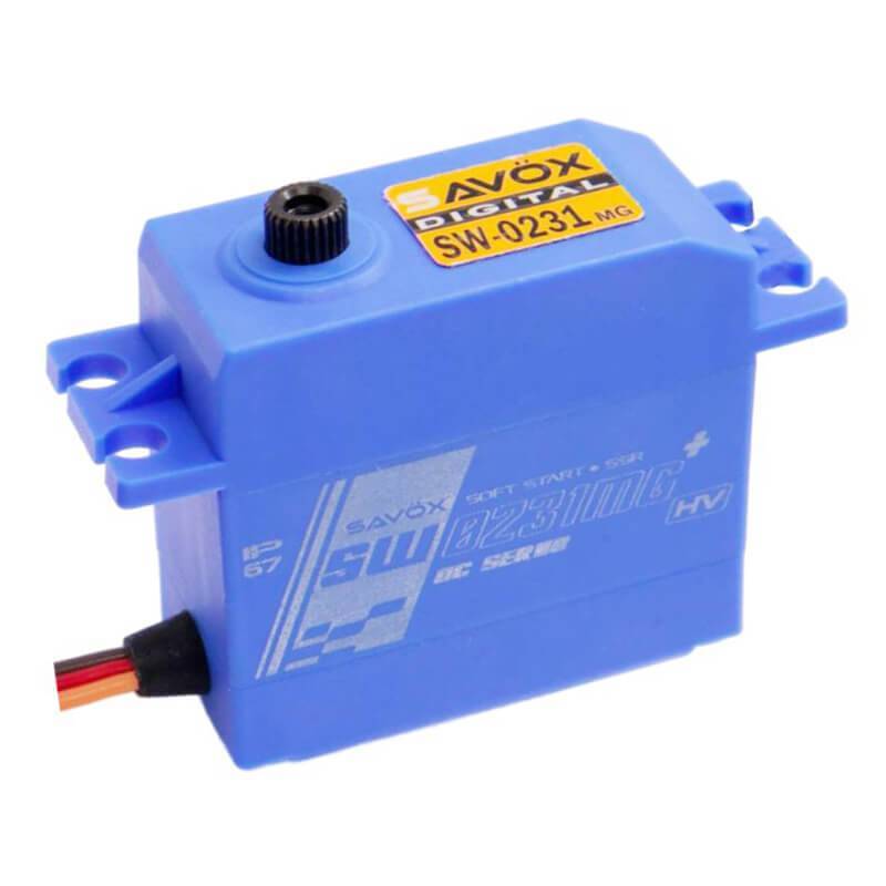 WATERPROOF DIGITAL SERVO SW0231MG+ - SAVOX - SW0231MG+ WATERPROOF DIGITAL SERVO SW0231MG+ - SAVOX - SW0231MG+