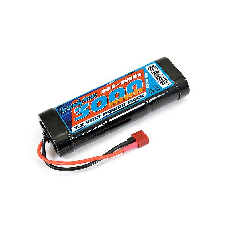 3000mah STICK PACK 7.2V W/DEANS CONNECTOR - VOLTZ - VZ0015D 3000mah STICK PACK 7.2V W/DEANS CONNECTOR - VOLTZ - VZ0015D