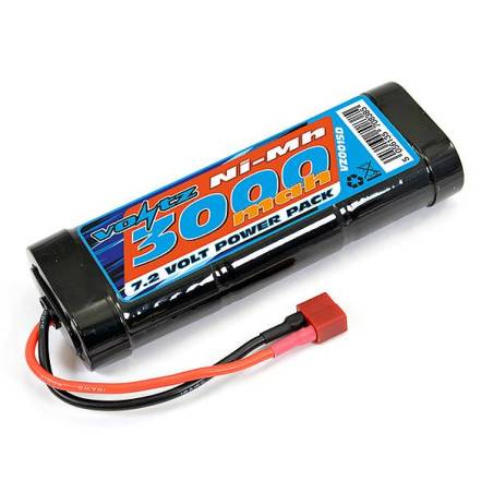 3000mah STICK PACK 7.2V W/DEANS CONNECTOR - VOLTZ - VZ0015D
