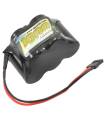 1600mah 6.0V RECEIVER PACK HUMP(JR PLUG) - VOLTZ