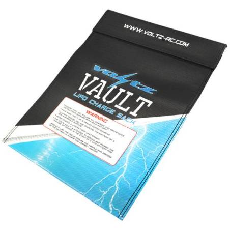 CHARGE VAULT LIPO SACK LARGE BAG 23cm x 30cm - VOLTZ