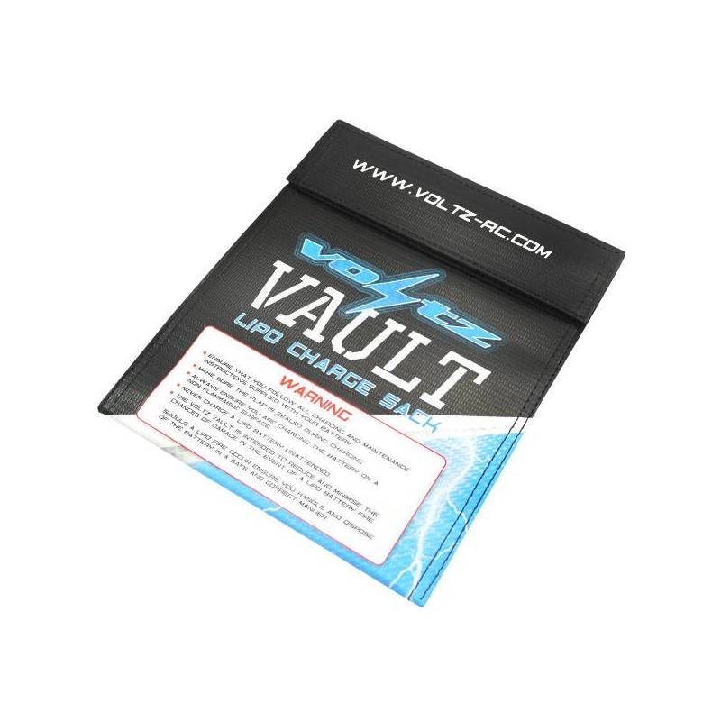 CHARGE VAULT LIPO SACK MEDIUM BAG 22x18cm - VOLTZ CHARGE VAULT LIPO SACK MEDIUM BAG 22x18cm - VOLTZ