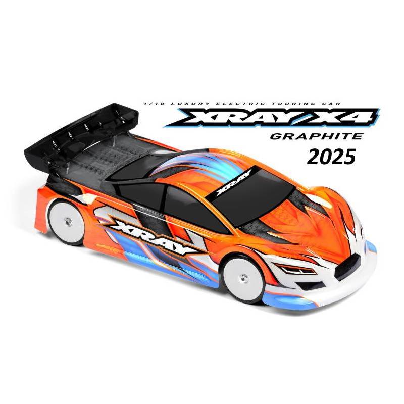 XRAY X4'25 - CARBON EDITION - 1/10 ELECTRIC TC - XRAY - 300040 XRAY X4'25 - CARBON EDITION - 1/10 ELECTRIC TC - XRAY - 300040