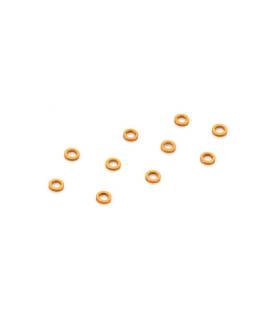 ALU SHIM 3x5x1.0MM - ORANGE (10) - XRAY