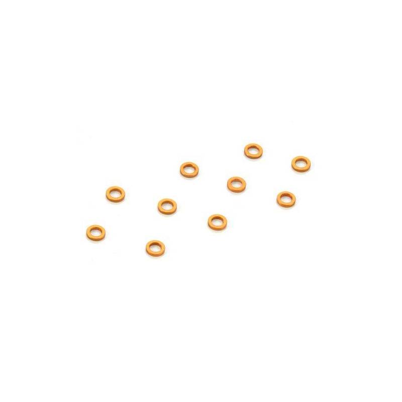 ALU SHIM 3x5x1.0MM - ORANGE (10) - 303141-O - XRAY ALU SHIM 3x5x1.0MM - ORANGE (10) - 303141-O - XRAY