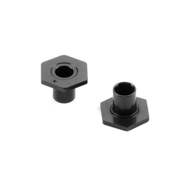 X4 ALU WHEEL HUB - SPRING CLIP - OFFSET +0.5MM - XRAY X4 ALU WHEEL HUB - SPRING CLIP - OFFSET +0.5MM - XRAY