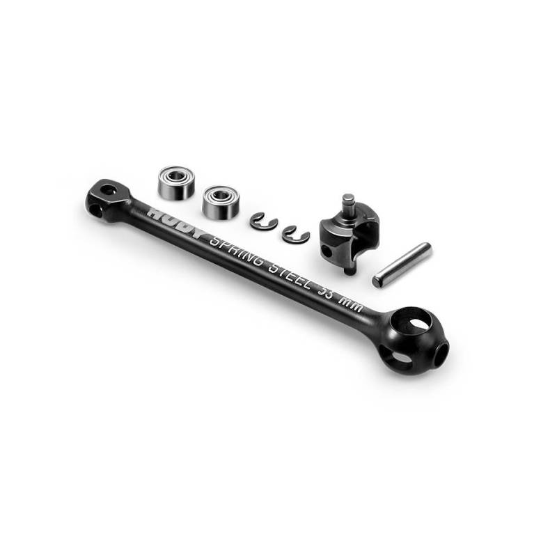 ECS BB DRIVE SHAFT 53MM - SET - HUDY SPRING STEEL™ - XRAY ECS BB DRIVE SHAFT 53MM - SET - HUDY SPRING STEEL™ - XRAY